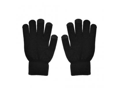 Dotykové rukavice TRAINGLE černé dámské