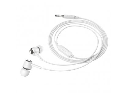 Drátová sluchátka do uší Graceful M70 bílá