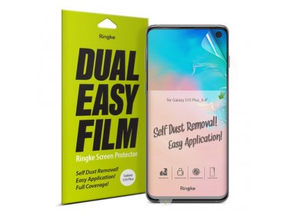Dual Easy Film 2x ochranná fólie Samsung Galaxy S10 Plus (ESSG0009-RPKG)