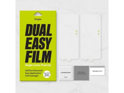 Dual Easy Film 2x ochranná fólie Xiaomi Redmi K30 Pro / Poco F2 Pro (ESXI0006)