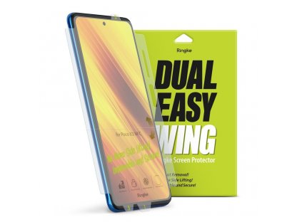 Dual Easy Wing 2x ochranná fólie na displej a boky telefonu Xiaomi Poco X3 NFC (DWXI0003)