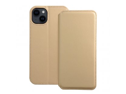 Dual Pocket book for IPHONE 14 PLUS gold