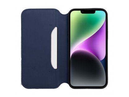 Dual Pocket book for IPHONE 15 PLUS navy