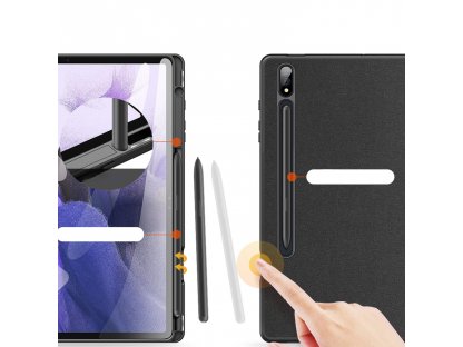 DUX DUCIS Domo - Trifold Case with pencil storage for Samsung Tab S9 Plus black