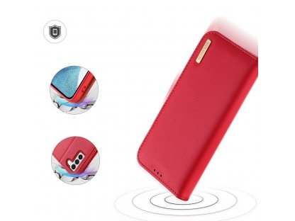 Pouzdro DUX DUCIS Hivo pro Samsung Galaxy S24 Plus - červené