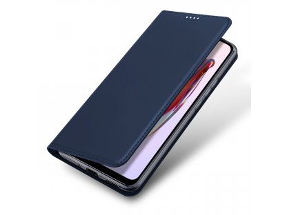 Dux Ducis Skin Pro knížkové pouzdro s funkcí peněženky pro Xiaomi Redmi 11A / Poco C55 / Redmi 12C modré