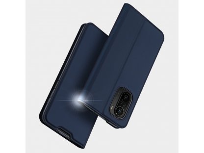 Dux Ducis Skin Pro pouzdro s flipovým krytem Xiaomi Redmi K40 Pro Plus / K40 Pro / K40 / Poco F3 modré