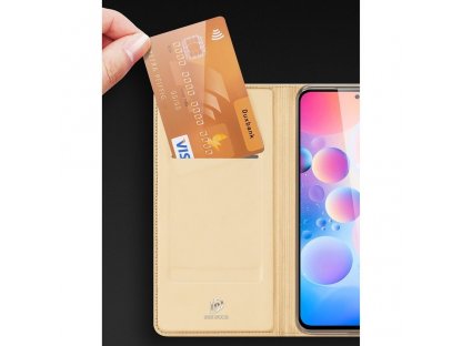 Dux Ducis Skin Pro pouzdro s flipovým krytem Xiaomi Redmi K40 Pro Plus / K40 Pro / K40 / Poco F3 modré