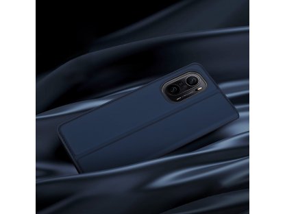 Dux Ducis Skin Pro pouzdro s flipovým krytem Xiaomi Redmi K40 Pro Plus / K40 Pro / K40 / Poco F3 modré