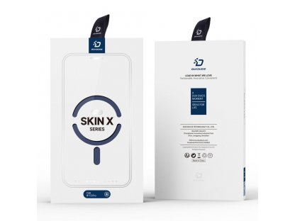 DUX DUCIS Skin X Pro Folio pouzdro kompatibilní s MagSafe pro iPhone 14 Pro Max - modré