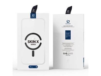 Dux Ducis Skin X Pro Magnetické flipové pouzdro MagSafe pro iPhone 15 Plus černé