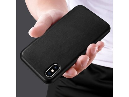 ECO Leather pouzdro z eko kůže iPhone 8 Plus / iPhone 7 Plus hnědé