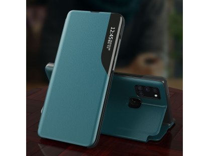 Eco Leather View Case elegantní pouzdro s klapkou a funkcí podstavce Samsung Galaxy Note 10 červené