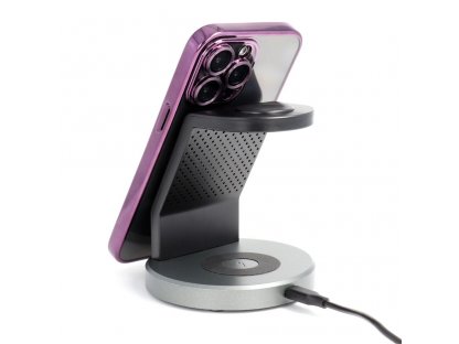 Electro Mag Cover case compatible with MagSafe for IPHONE 15 PRO deep purple