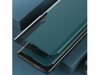 Elegantní knížkové pouzdro Eco Leather View s flipovým krytem a funkcí stojánku pro Samsung Galaxy A11 / M11 černé