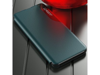 Elegantní knížkové pouzdro Eco Leather View s funkcí stojánku pro Samsung Galaxy S21 Plus 5G fialové