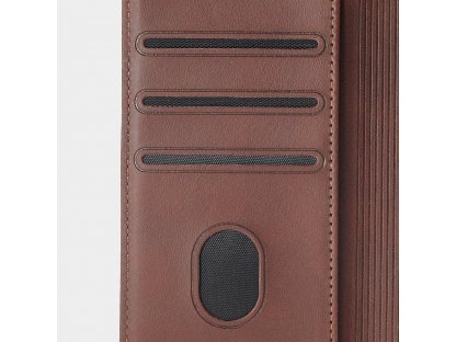 Elegantní knížkové pouzdro Magnet Case s funkcí stojánku pro Samsung Galaxy S22 Ultra modré