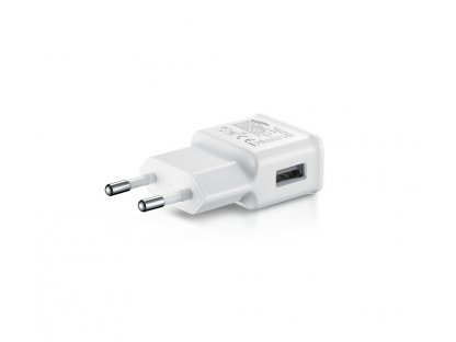 USB Cestovní nabíječka 1,55A bílá