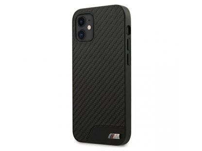 Pevné pouzdro Etui BMW pro iPhone 12 mini - černé