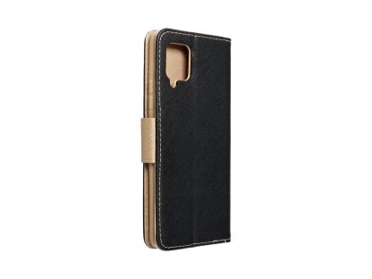 Fancy Book case for IPHONE 14 PLUS ( 6.7 ) black / gold