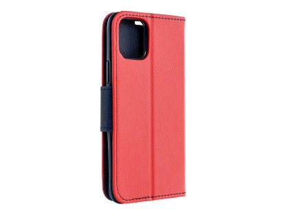 Fancy Book case for IPHONE 15 PLUS red / navy