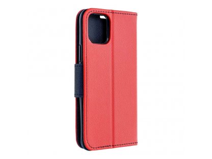 Fancy Book case for SAMSUNG S23 FE red / navy