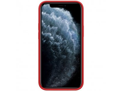 Flex Pure Liquid Silikonové pouzdro pro iPhone 12 Pro Max červené