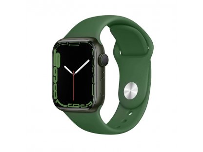 Řemínek FORCELL F-DESIGN FA01 pro Apple Watch 38/40/41 mm - tmavě zelený