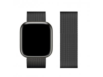 Řemínek FORCELL F-DESIGN FA03 pro Apple Watch 38/40/41 mm - černý