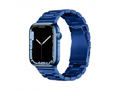 Řemínek FORCELL F-DESIGN FA10 pro Apple Watch 38/40/41 mm - modrý