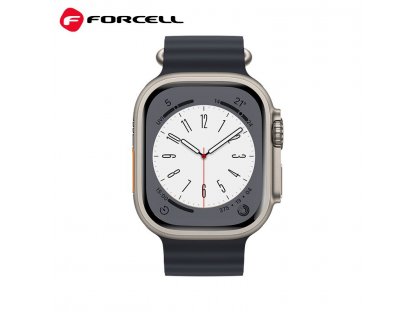 Řemínek FORCELL F-DESIGN FA12 pro Apple Watch 38/40/41 mm - černý