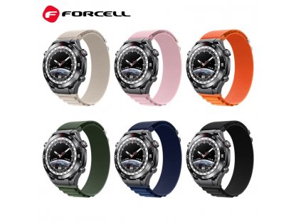 Řemínek FORCELL F-DESIGN FS05 pro Samsung Watch 20 mm - černý