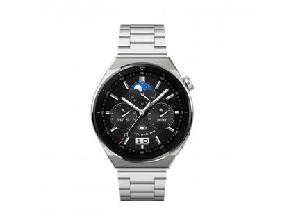 Řemínek FORCELL F-DESIGN FS06 pro Samsung Watch 20 mm - stříbrný