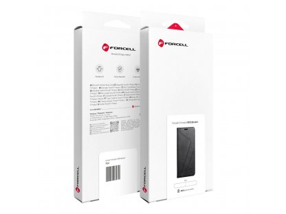 Pouzdro FORCELL F-Protect RFID Blocker Book pro IPHONE 14 PRO - černé