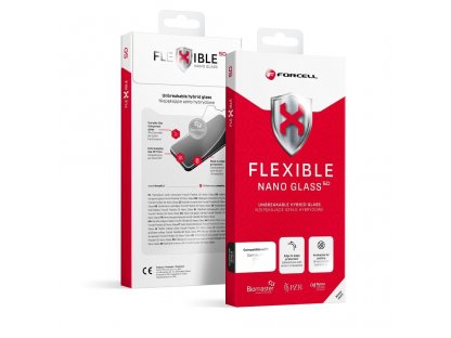 Forcell Flexible Nano Glass 5D for iPhone 15 Plus black