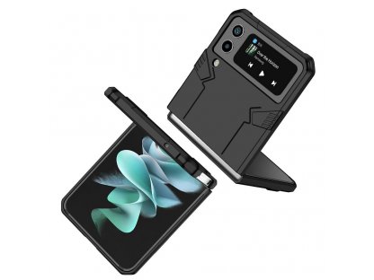 Pouzdro Forcell MECHA pro SAMSUNG Galaxy Z Flip 3 5G černé