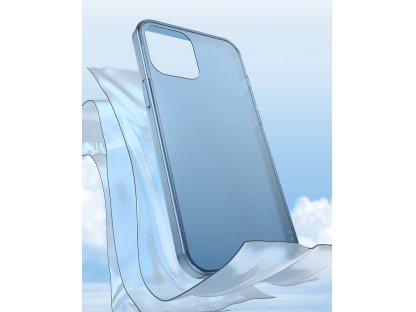 Frosted Glass Case pevné pouzdro s elastickým rámem iPhone 12 mini bílé (WIAPIPH54N-WS02)