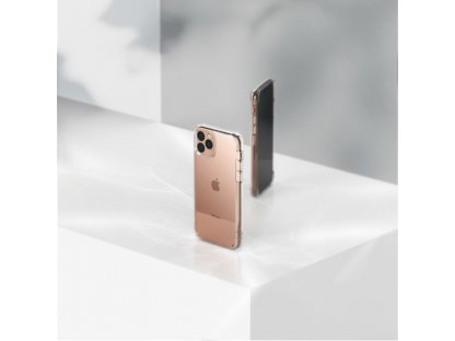 Fusion pouzdro s gelovým rámem iPhone 11 Pro Max průsvitné (FSAP0042)