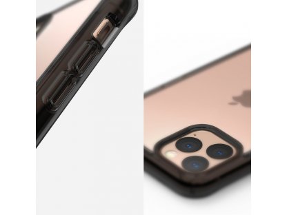 Fusion pouzdro s gelovým rámem iPhone 11 Pro šedé (FSAP0039)