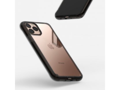 Fusion pouzdro s gelovým rámem iPhone 11 Pro šedé (FSAP0039)