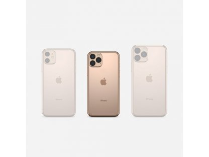 Fusion pouzdro s gelovým rámem iPhone 11 Pro šedé (FSAP0039)