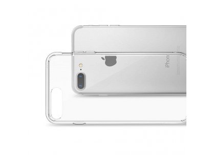 Fusion pouzdro s gelovým rámem iPhone 8 Plus / 7 Plus průsvitné (FSAP0005-RPGK)