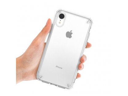 Fusion pouzdro s gelovým rámem iPhone XR průsvitné (FSAP0033-RPKG)