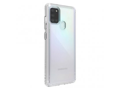 Fusion pouzdro s gelovým rámem Samsung Galaxy A21S průsvitné (FSSG0084)