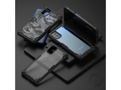 Fusion X Design pancéřové pouzdro s rámem Samsung Galaxy M51 černé Camo Black (XDSG0043)