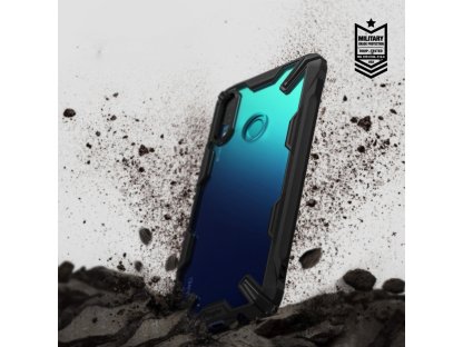 Fusion X pancéřové pouzdro s rámem Huawei P Smart 2019 černé (FXHW0011-RPKG)