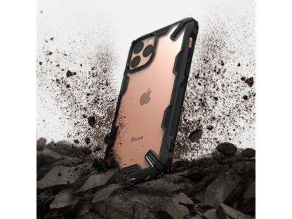 Fusion X pancéřové pouzdro s rámem iPhone 11 Pro černé (FUAP0013)