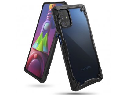 Fusion X pancéřové pouzdro s rámem Samsung Galaxy M51 černé (FUSG0065)