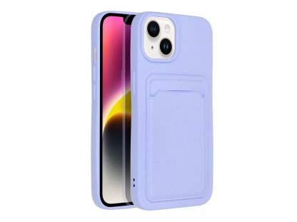 Pouzdro Forcell CARD CASE pro iPHONE 14 ( 6.1 ) - fialové barvy