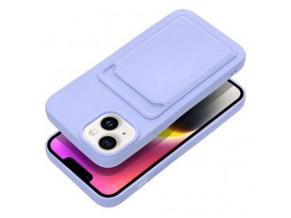 Pouzdro Forcell CARD CASE pro iPHONE 14 ( 6.1 ) - fialové barvy